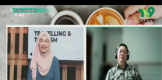 Alumni Pondok Tremas, Iip Dzulkifli Yahya dalam acara Kopi Darmo TV9 Nusantara yang tayang pada Jum’at (18/04/2025).