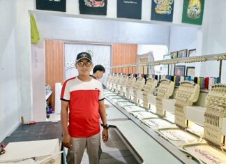 Alumni Tremas Sukses Kembangkan Konveksi Berbasis Nilai Pesantren Oky Dwianto (40), alumni tahun 2006.